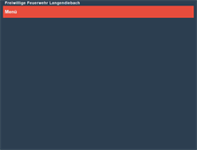 Tablet Screenshot of feuerwehr-langendiebach.de